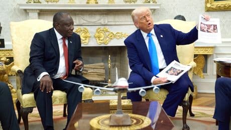 "Fürchterliche Morde": Was wirklich hinter Trumps wildem Südafrika-Video steckt