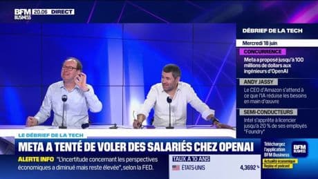 Le Débrief de la tech - Mercredi 18 juin