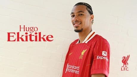 Liverpool announce Hugo Ekitike signing from Eintracht Frankfurt