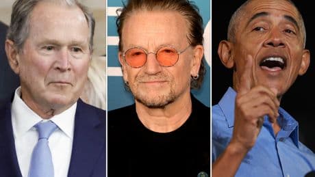 Bush, Obama and Bono bid farewell to USAID as researchers warn agency’s closure means 14m extra deaths