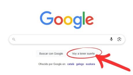El fin de una era: esta nueva apuesta de Google podría sustituir al mítico botón &#039;Voy a tener suerte&#039;