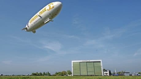 Neues Zeppelin NT vom Bodensee