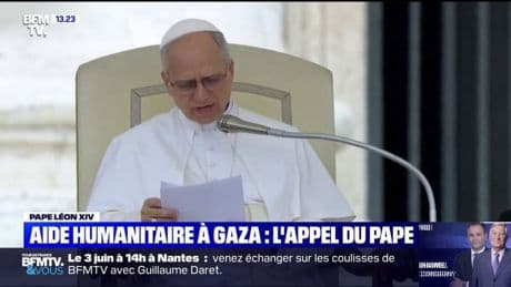 Gaza: Léon XIV appelle "du fond du cœur" à "l'entrée d'une aide humanitaire décente" dans l'enclave