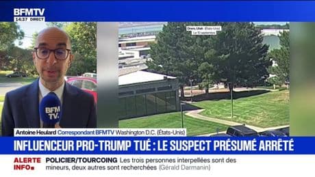 Meurtre de Charlie Kirk: Donald Trump affirme que le suspect a été arrêté