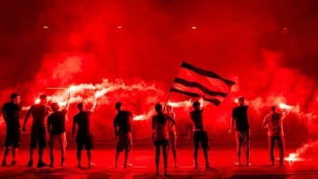 Sampdoria, al Bar Roma il brindisi dei tifosi per i 79 anni del club
