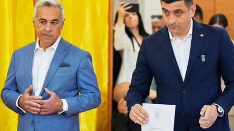 Rumänien: Erste Prognosen: Europa-Skeptiker Simion führt bei Präsidentenwahl