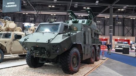 Escribano (Grupo EM&E) fabricará íntegramente en Linares (Jaén) su nuevo blindado 6X6 'Ferox'
