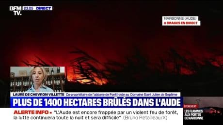 Plus de 1 400 hectares brûlés dans l'Aude - 07/07
