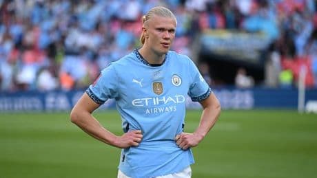 Erling Haaland sent brutal message by Wayne Rooney after FA Cup final penalty snub