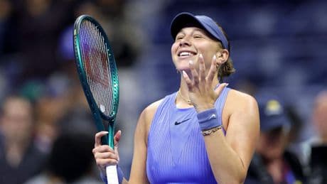 Amanda Anisimova ook bij US Open naar finale, waarin ze Aryna Sabalenka treft: ’Een droom die werkelijkheid wordt’