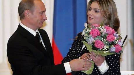 Putin's youngest son with famous gymnast named 'Vlad Jnr' pictured for first time