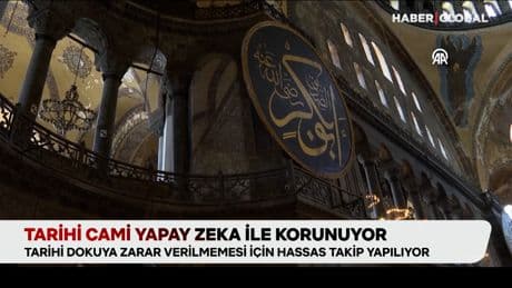 Tarihi cami yapay zeka ile korunuyor