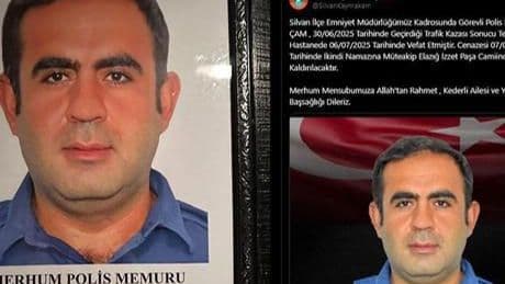 Polis memuru, trafik kazasında hayatını kaybetti