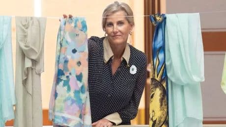 Duchess Sophie makes touching scarf gesture at memorial to Srebrenica Genocide