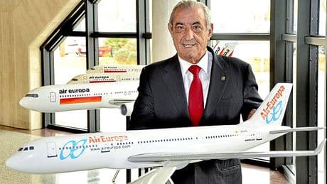Juan José Hidalgo (Air Europa): "Yo no conozco a Begoña Gómez; mi hijo habló con quien hiciera falta"