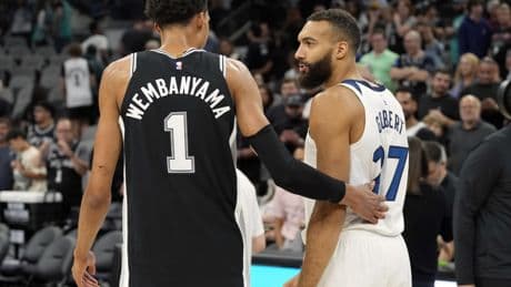 NBA : Victor Wembanyama futur visage de la ligue, Rudy Gobert surcoté... les Français dans le Top des votes