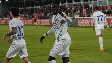 Ali Sowe, Rizespor tarihine geçti