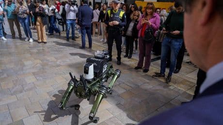 Del agente de policía al barrendero: los robots (no siempre) toman la calle