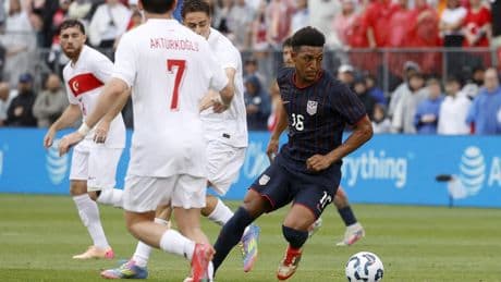 Alex Freeman, son of NFL legend Antonio Freeman, breaks through with U,S. soccer team
