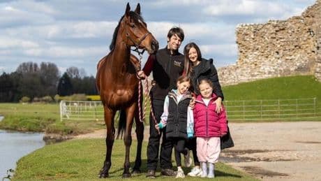 Top trainer's daughter, 8, rings bell after finishing treatment in lengthy cancer fight