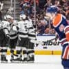 Eishockey in der NHL: Ohne Draisaitl: Oilers verlieren Playoff-Generalprobe