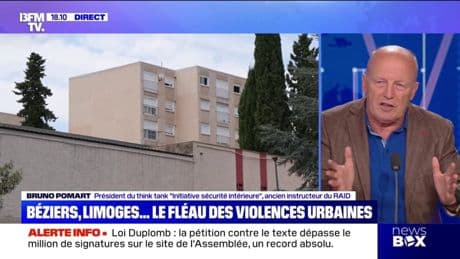 Violences urbaines: "On est en train de titiller tous ces réseaux de trafiquants de drogue et ils répondent de façon factuel et efficace", expose Bruno Pomart, ancien instructeur du RAID