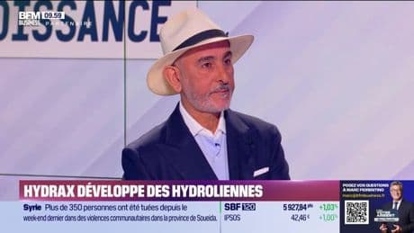 Adnan Barhoumi (Hydrax Énergie France) : Hydrax développe des hydroliennes - 17/07