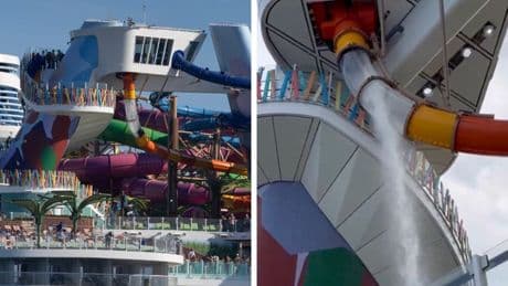 Passenger injured in waterslide accident on board Royal Caribbean cruise