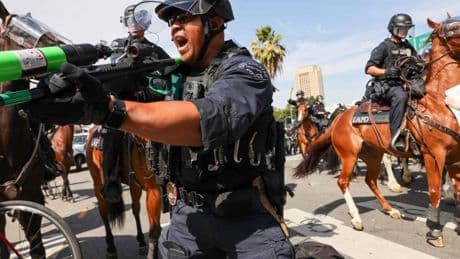 Liveblog USA unter Trump: Proteste gegen Trump in L.A. eskalieren