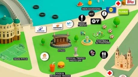 Conciertos, puestos de comida y bebida... así será la 'fan zone' de la final de la Europa League que estará en El Arenal