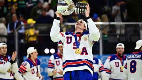 Eishockey-Weltmeister USA: Eine laute Nacht des Jubels beginnt ganz leise