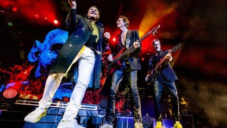 Daar in de verte leek Duran Duran het best naar zijn zin te hebben