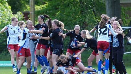 2. Bundesliga: HSV-Frauen folgen den Männern in die Bundesliga