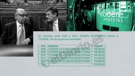 Codere pagó 679.000 euros al despacho que fundó Montoro mientras se legislaba a su favor