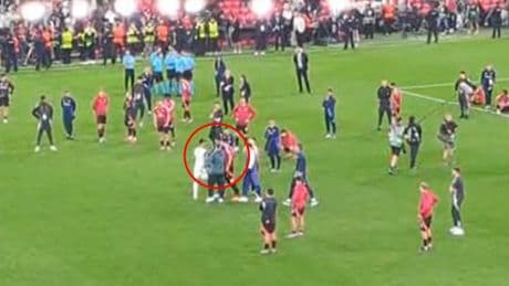 Maguire and Romero in post-match scrap as Man Utd and Tottenham stars’ battle continues after Europa League final
