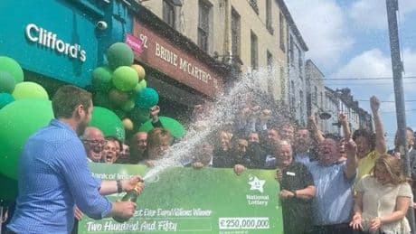 Family win HUGE £216million Euromillions jackpot making national history
