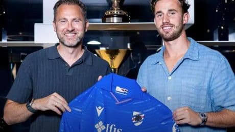Sampdoria, ufficiale l’arrivo del portiere belga Gaetan Coucke