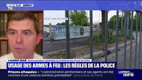 Refus d'obtempérer à Drancy: "Manifestement, ces deux policiers étaient en danger", explique Laurent Bohé, avocat pénaliste