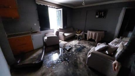 Samsun'da apartmanda çıkan yangında 1 can kaybı