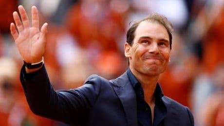 El divertido momento de Nadal en pleno discurso en Roland Garros: tuvo que improvisar con su mujer por este motivo