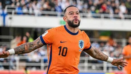 0-2: Países Bajos empieza bien con Memphis y De Jong al mando