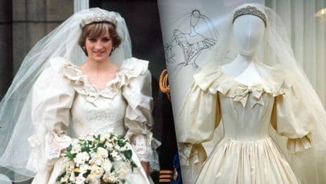 Royale Designer-Schätze - Dianas Hochzeits-Probekleid wird versteigert