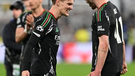 Martin Odegaard responds after Arsenal icon urges Declan Rice to be made new captain