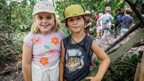 Djustin (8) ontwerpt jungle-speelparadijs in zijn Zeeuwse woonplaats: ’Die grote spin in het web maakte de meeste indruk’