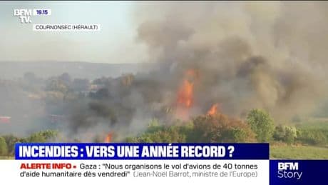 Story 6 : Incendies, vers une année record ? - 29/07