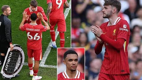 Conor Bradley showed he's ready to fill Trent Alexander-Arnold's boots at Liverpool after taking his chance against Arsenal, writes LEWIS STEELE