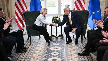 Trump is weer vriendjes met de EU-landen, vindt hij zelf