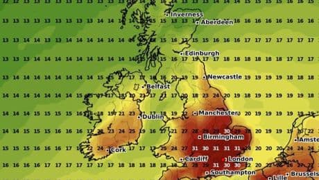 Met Office reveals when 'hot' weather could return with 2 regions in firing line