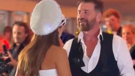 Nick Knowles' new wife changes into daring second wedding dress for wild reception