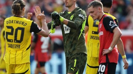 Bundesliga: Dortmund gewinnt in Leverkusen und hofft auf die Champions League
